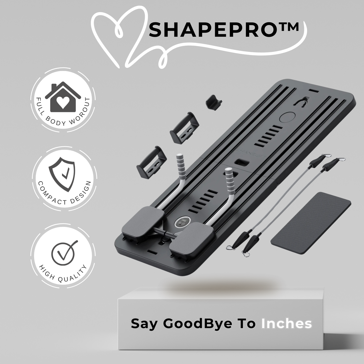 ShapePro™ Pilates Reformer Board