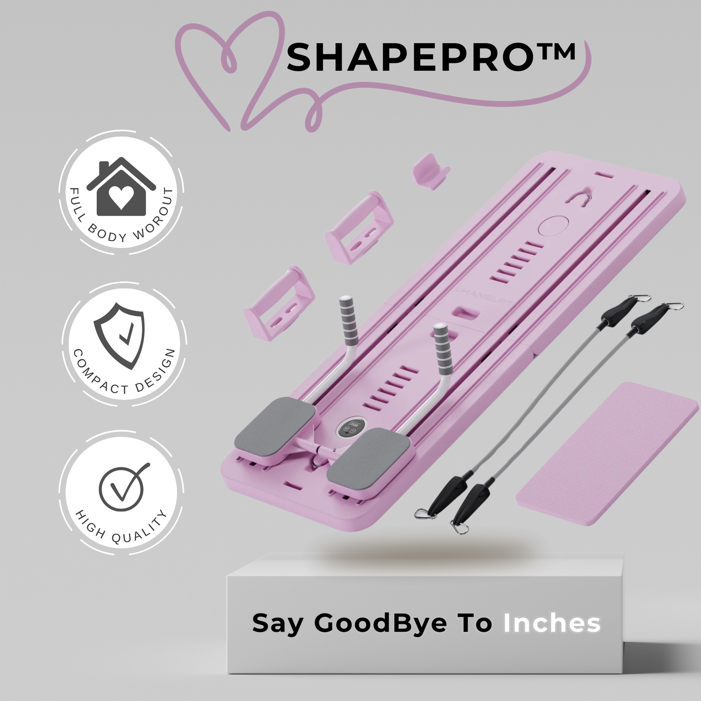 ShapePro™ Pilates Reformer Board